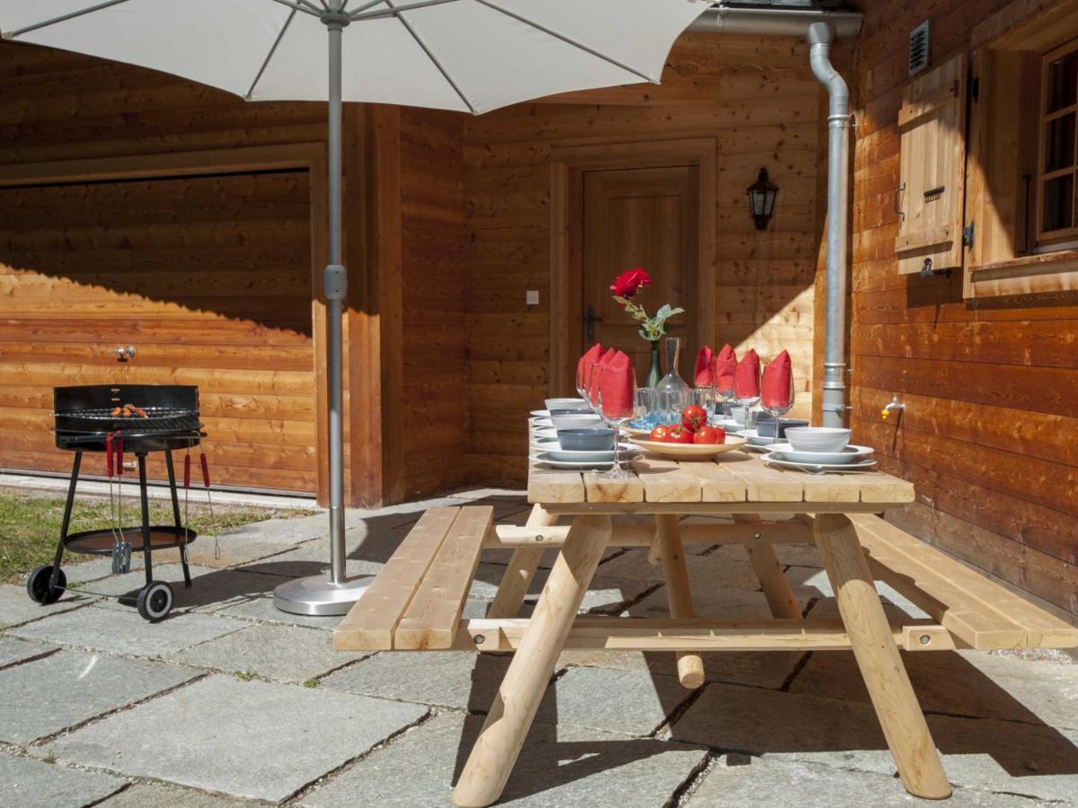 Chalet Le Chapeau La Tzoumaz Exterior foto